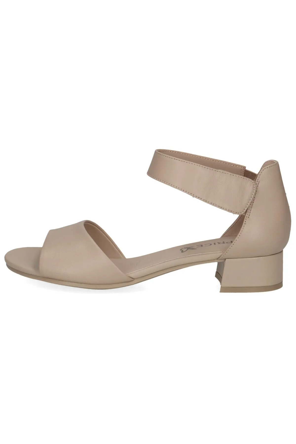 Caprice  Sandalette - Beige - Blockabsatz