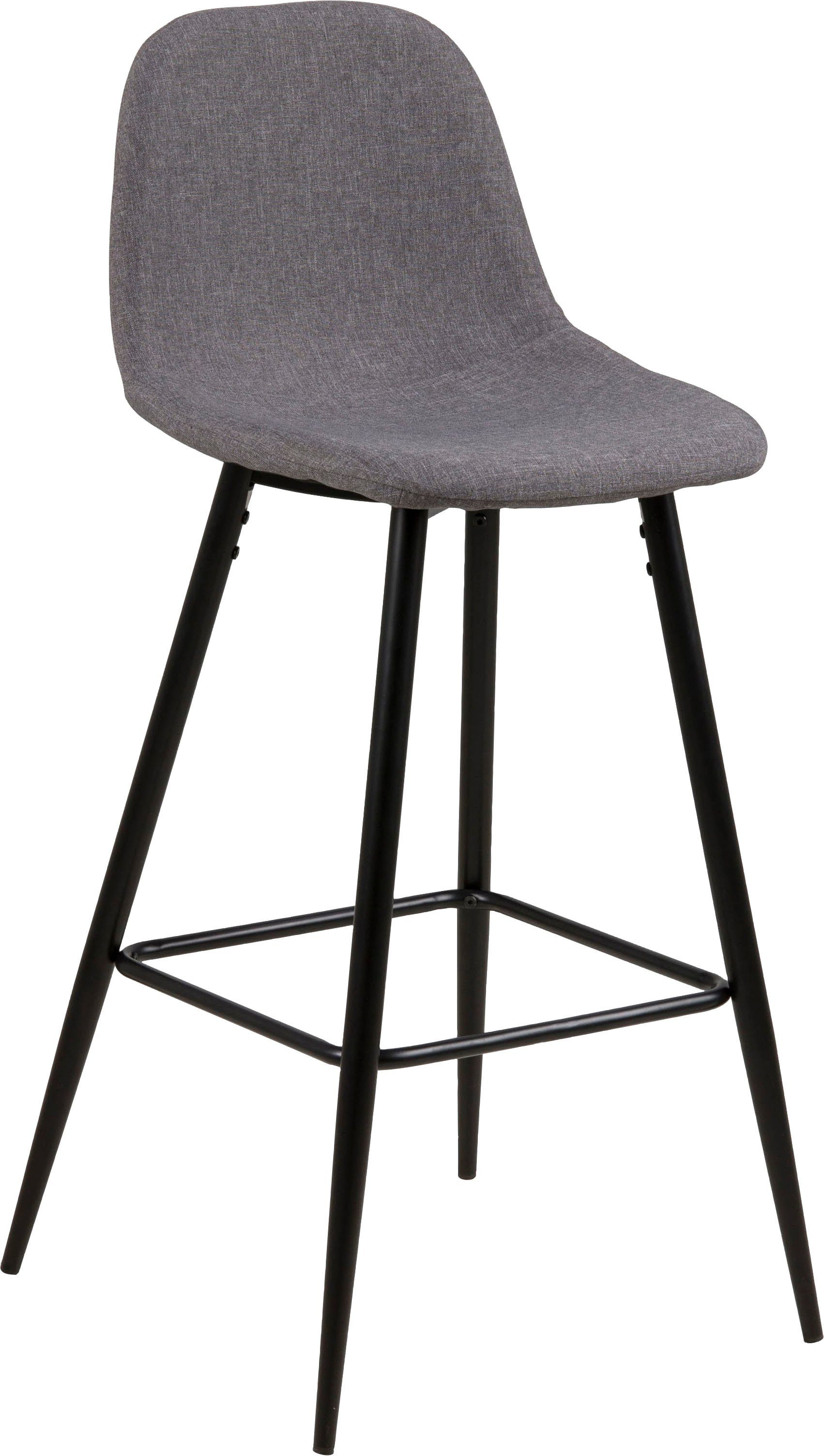 ACTONA GROUP Bistrostuhl Wilma, 2er Set, zwei pflegeleichte Bezugsqualitäten, Sitzhöhe 65 cm