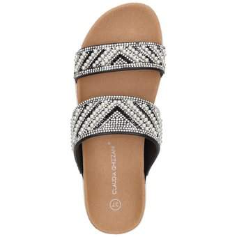 Claudia Ghizzani Pantolette in schwarz