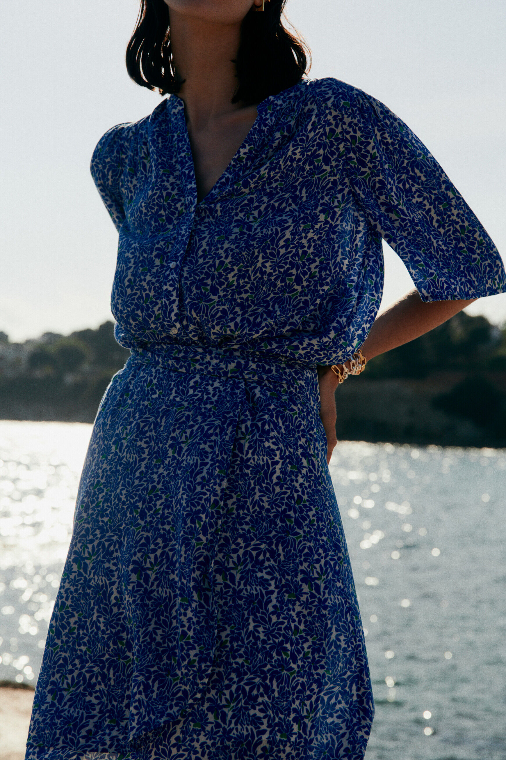 Jupe jminda bleu marine femme