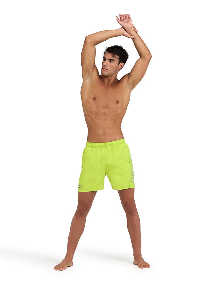 Arena Badeshorts in Neongrün günstig kaufen
