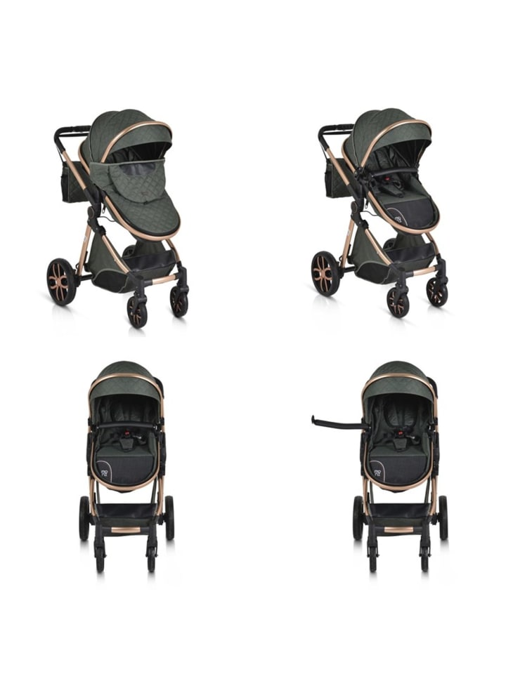 Moni Kinderwagen Alma in grün günstig kaufen onesize