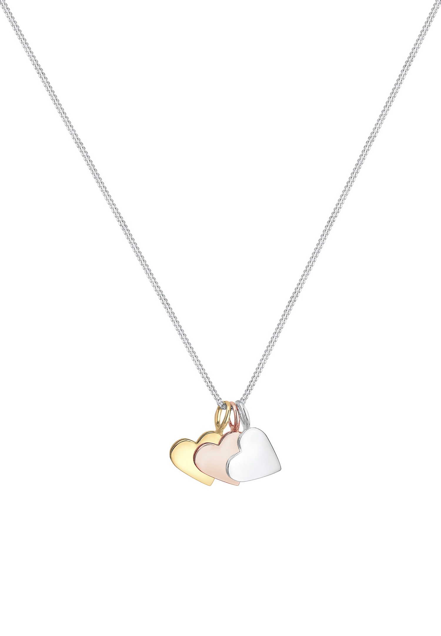 Ciondoli a cuore multicolore da donna Elli - Argento 925/1000