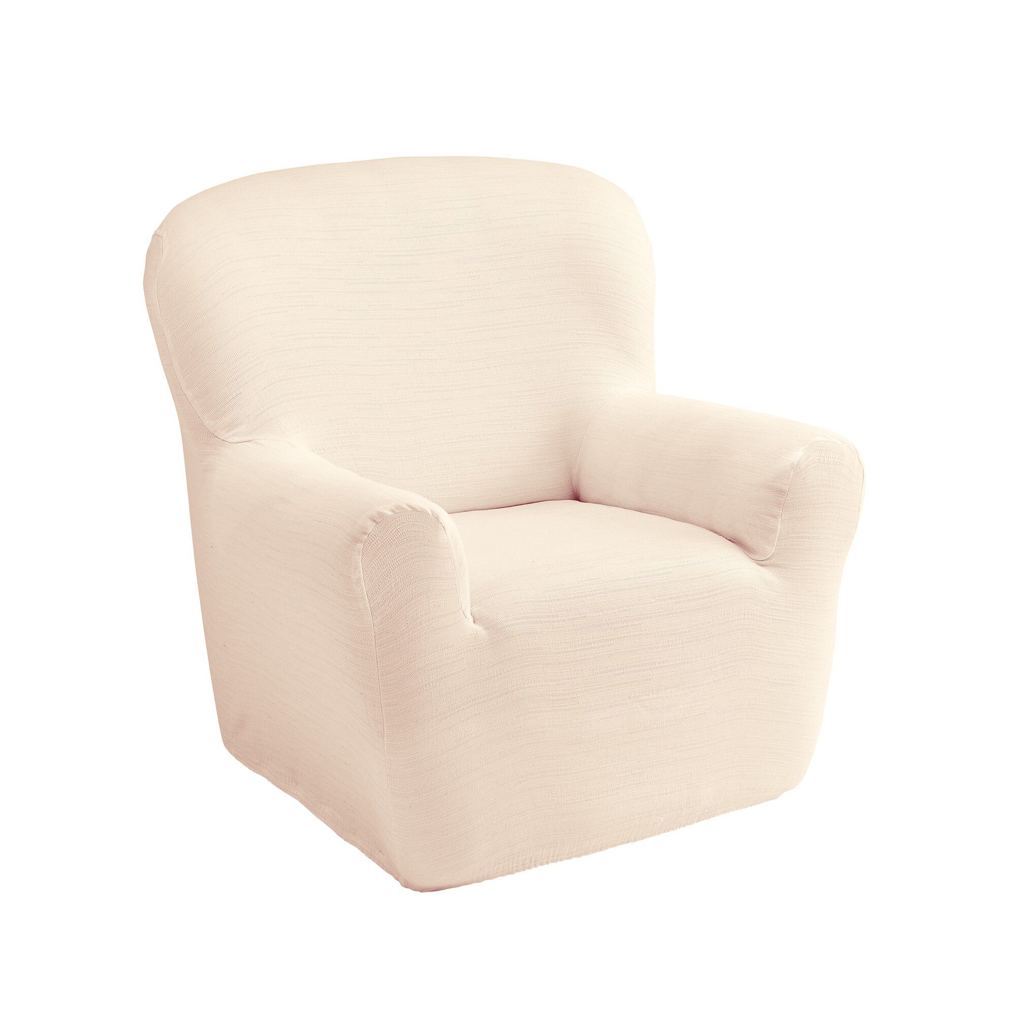 Housse extensible unie canapé fauteuil accoudoirs