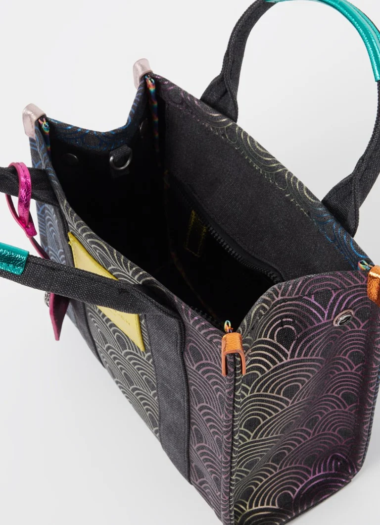 Kurt Geiger Southbank Mini rokassoma ar metālisku apdari