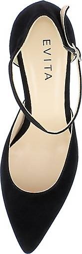 EVITA Damen Pumps halboffen CHIARA