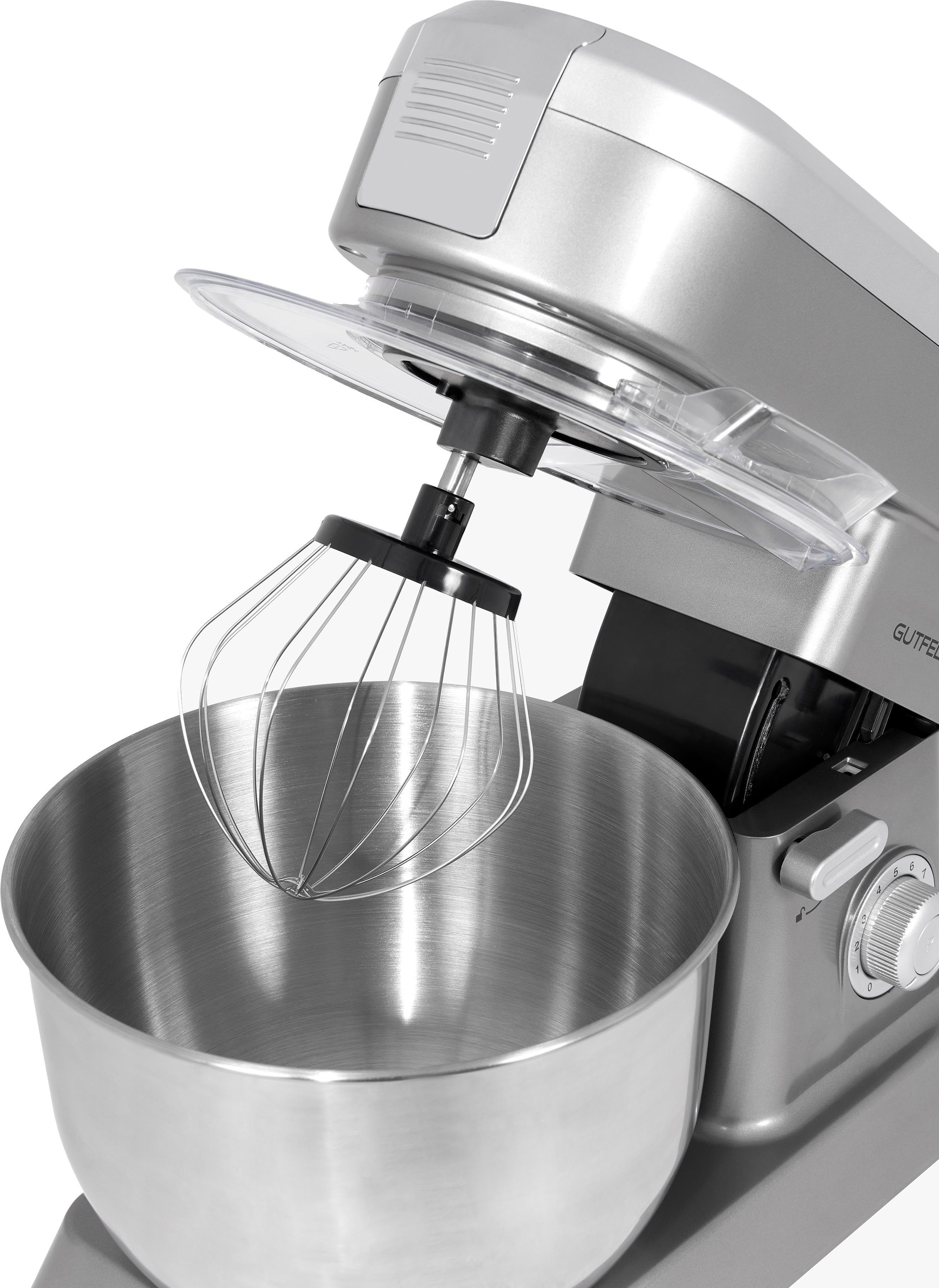 Gutfels Küchenmaschine KM 8101 si, 1200 W, 6,2 l Schüssel