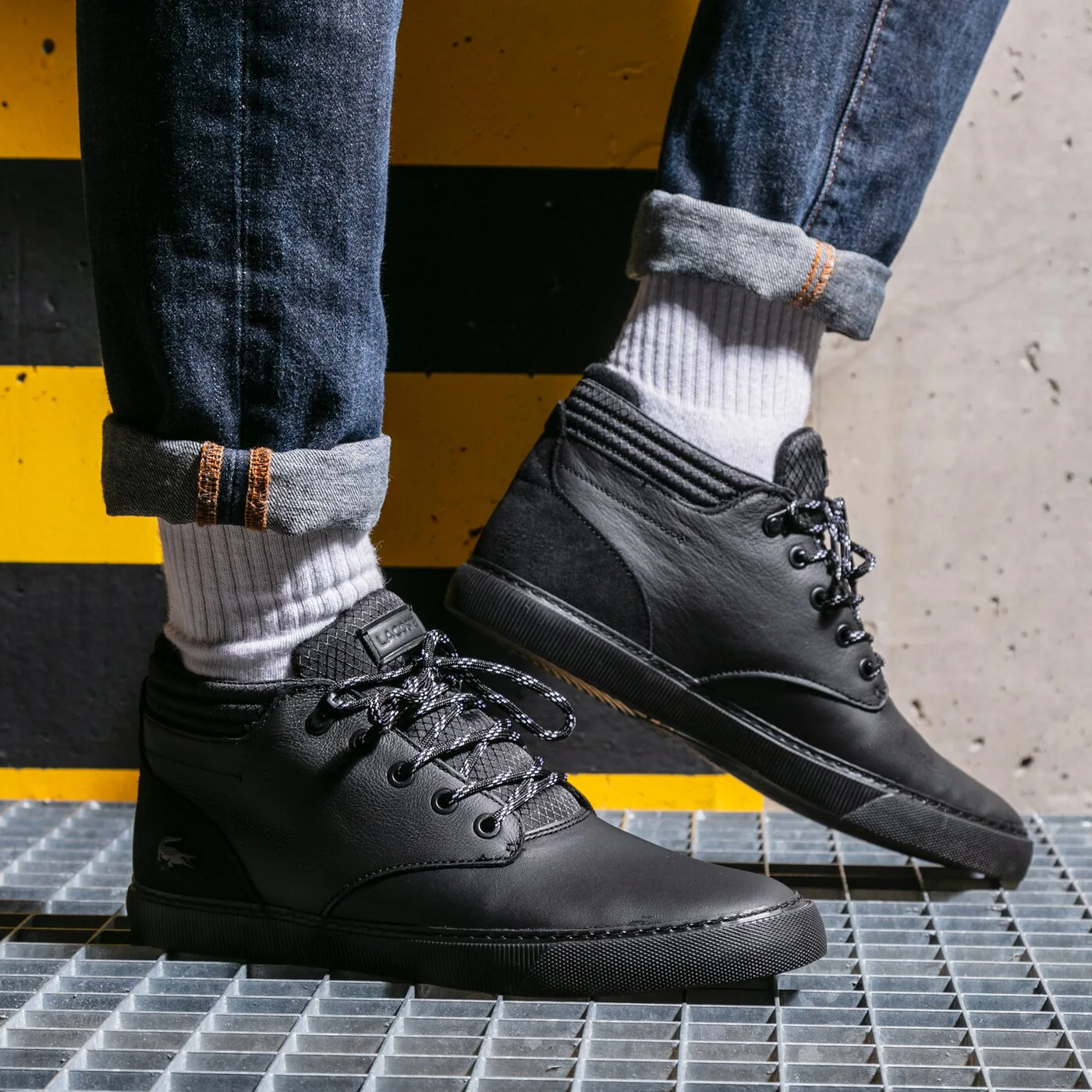 LACOSTE ESPARRE CHUKKA0320 1 CMA Schwarz