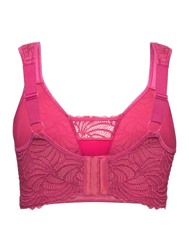 Ulla Popken BH ohne Bügel in fuchsia günstig kaufen