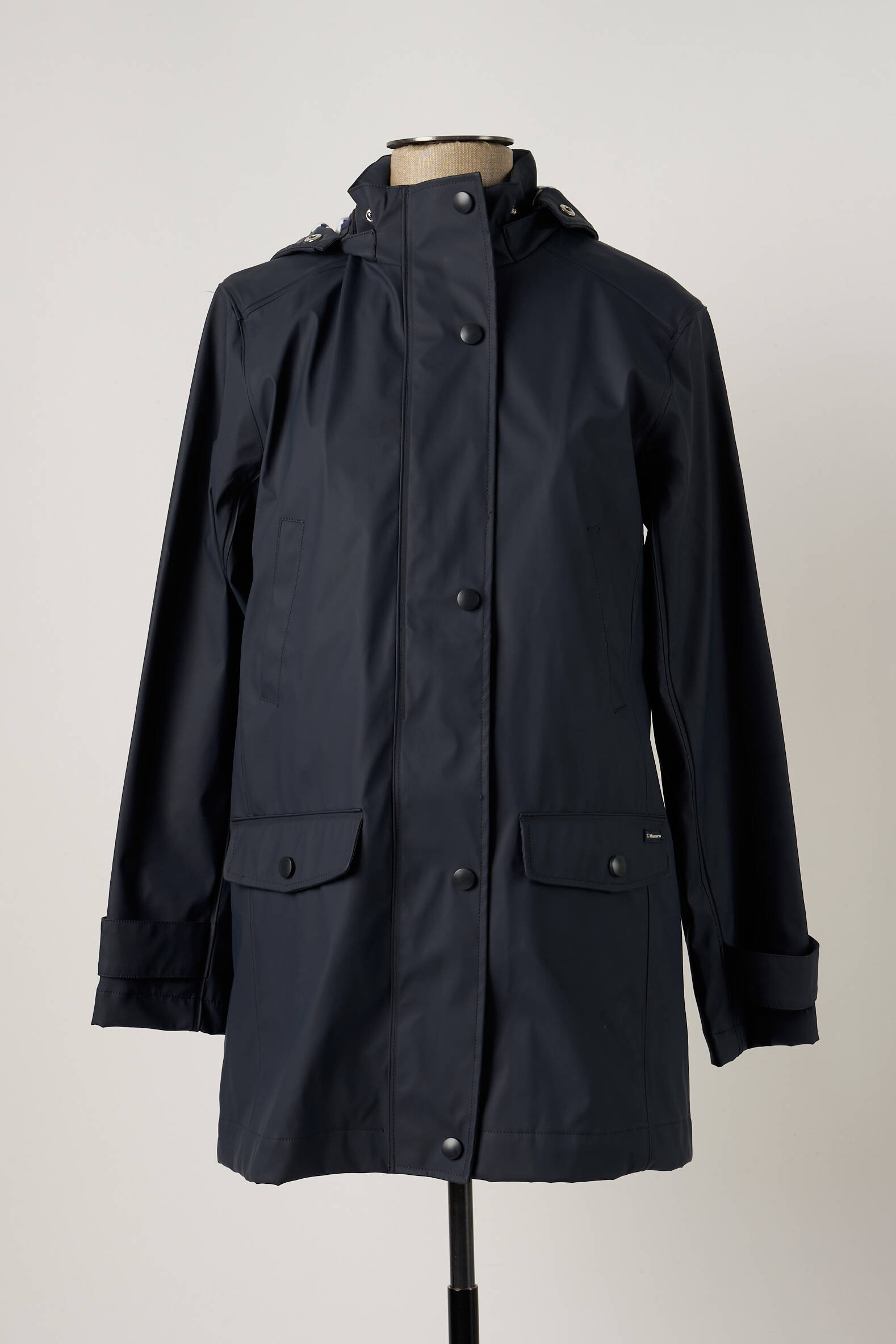 C Missaro Impermeables Trenchs Femme couleur bleu