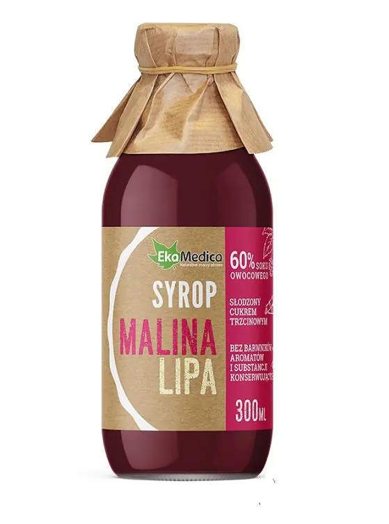 EkaMedica Hindbærlimesirup