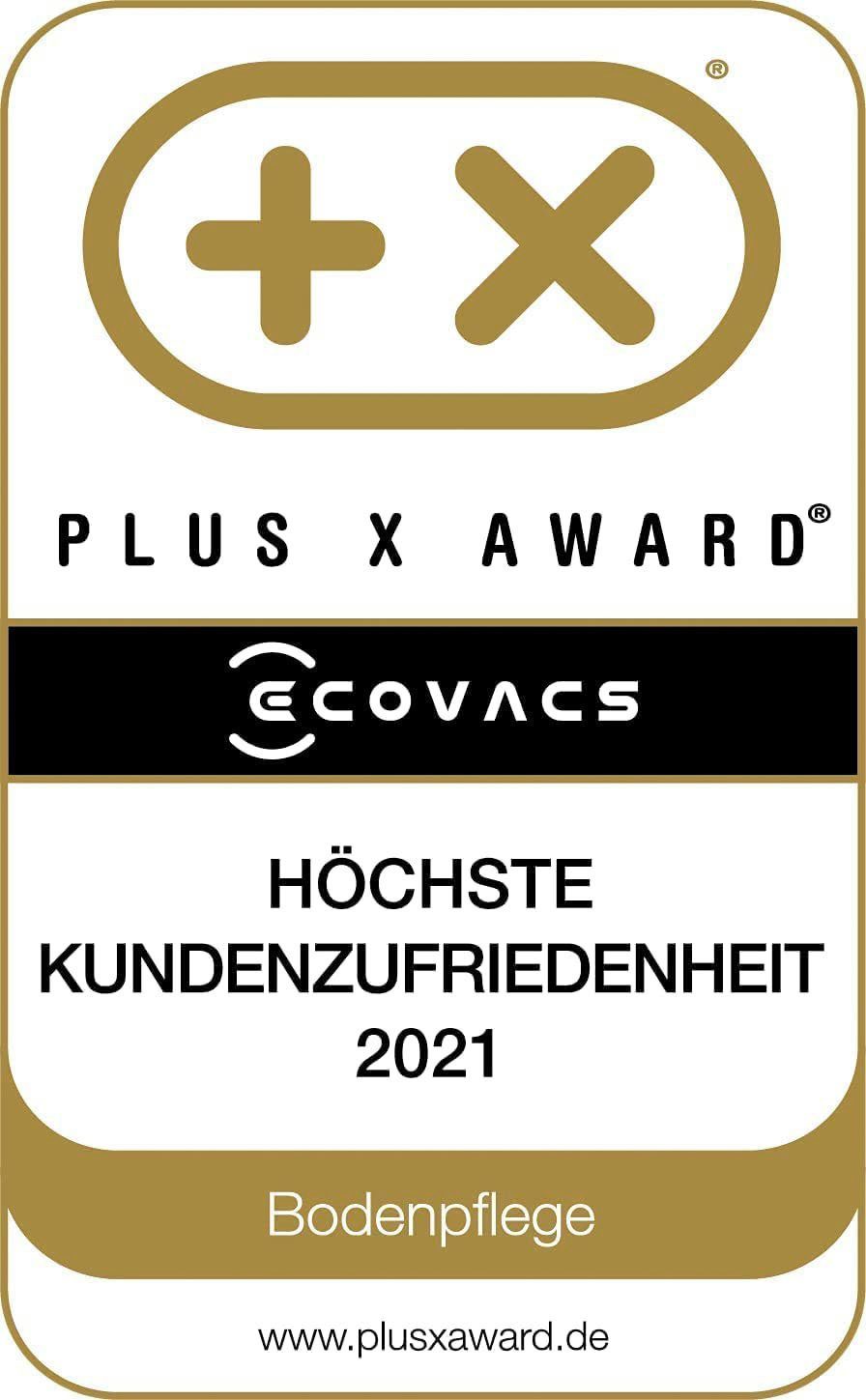ECOVACS Nass-Trocken-Saugroboter DEEBOT T9+, 50 W, 3000PA, DToF-Laser, Absaugstation, für alle Fussbodenarten, Weiss