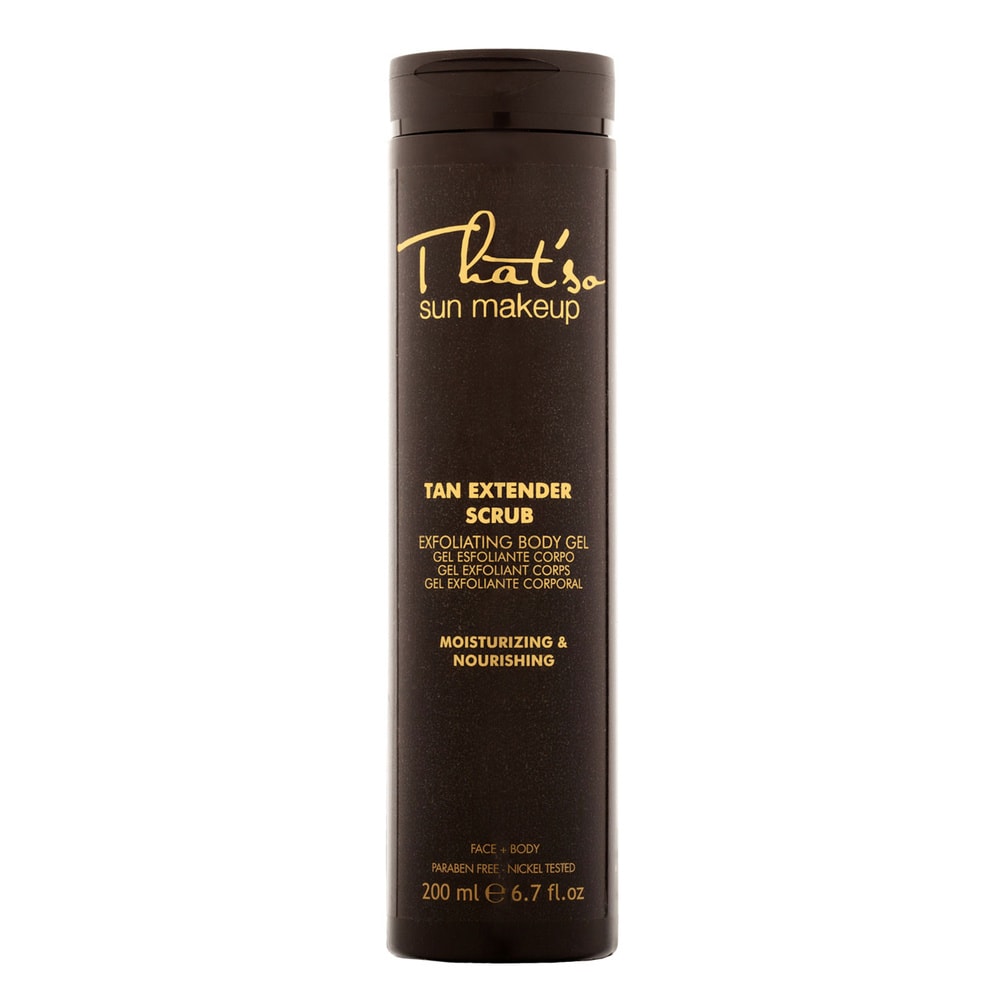 that'so Tan extender scrub Gel exfoliant corps