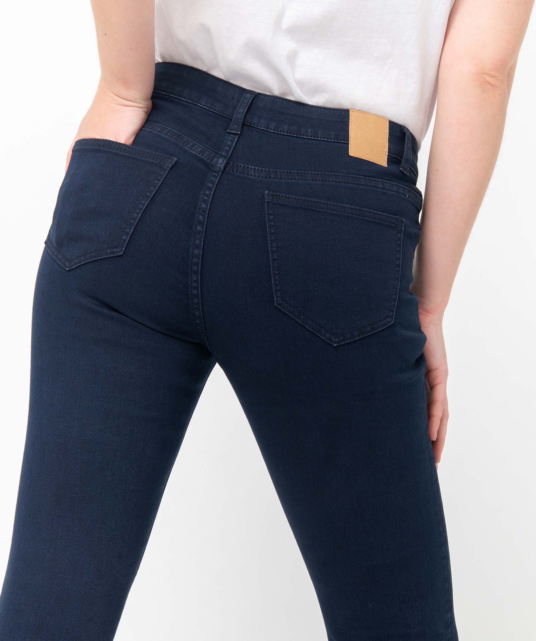 Jean femme coupe Bootcut taille normale blue black | GEMO
