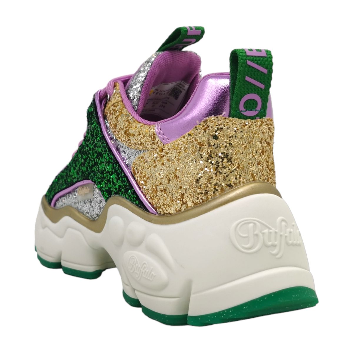 Buffalo Binary Glam 1636058/1 Mehrfarbig Gold/Green/Rose