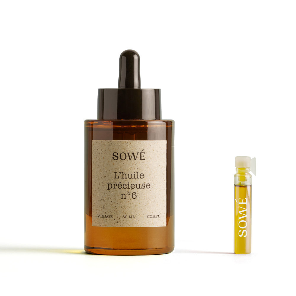 sowé botanic lab L'huile précieuse n°6 - CBD - Booster Renew - 50ml Huile visage et corps