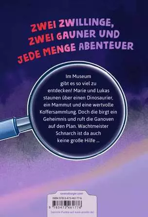 Die Jagd nach dem magischen Detektivkoffer, Band 5: Goldraub im Museum