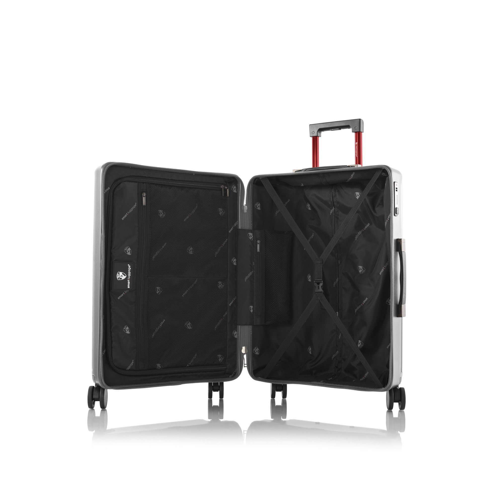 Heys Handgepäck-Trolley SmarLuggage - 4-Rollen-Kabinentrolley S, 4 Rollen Rollen
