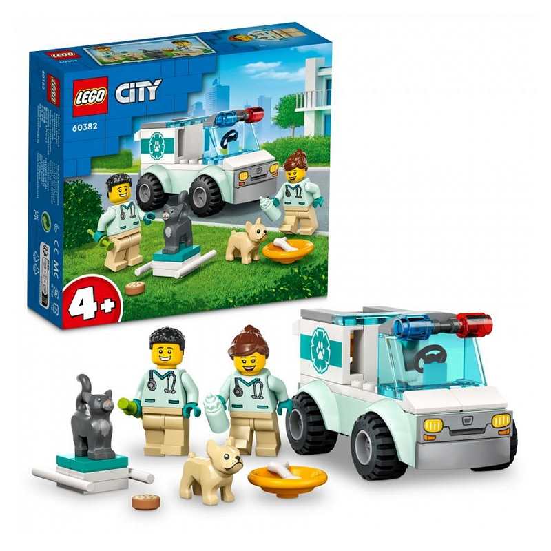 60382 L'intervention du véhicule vétérinaire LEGO City
