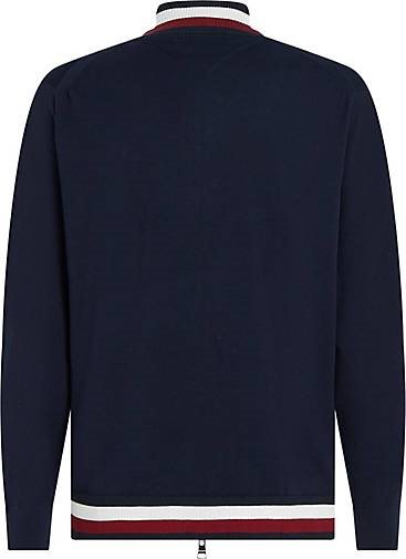 TOMMY HILFIGER Herren Strickjacke GLOBAL STRIPE