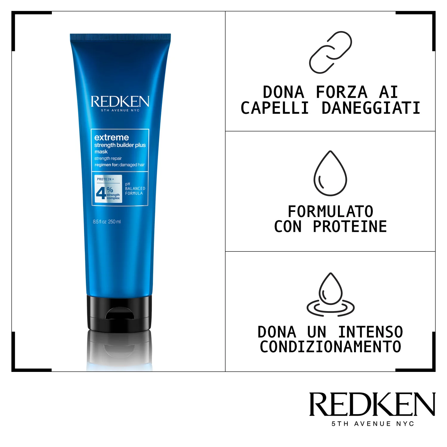 Mascarilla Extreme Strength Builder Plus - Mascarilla reparadora para el cabello