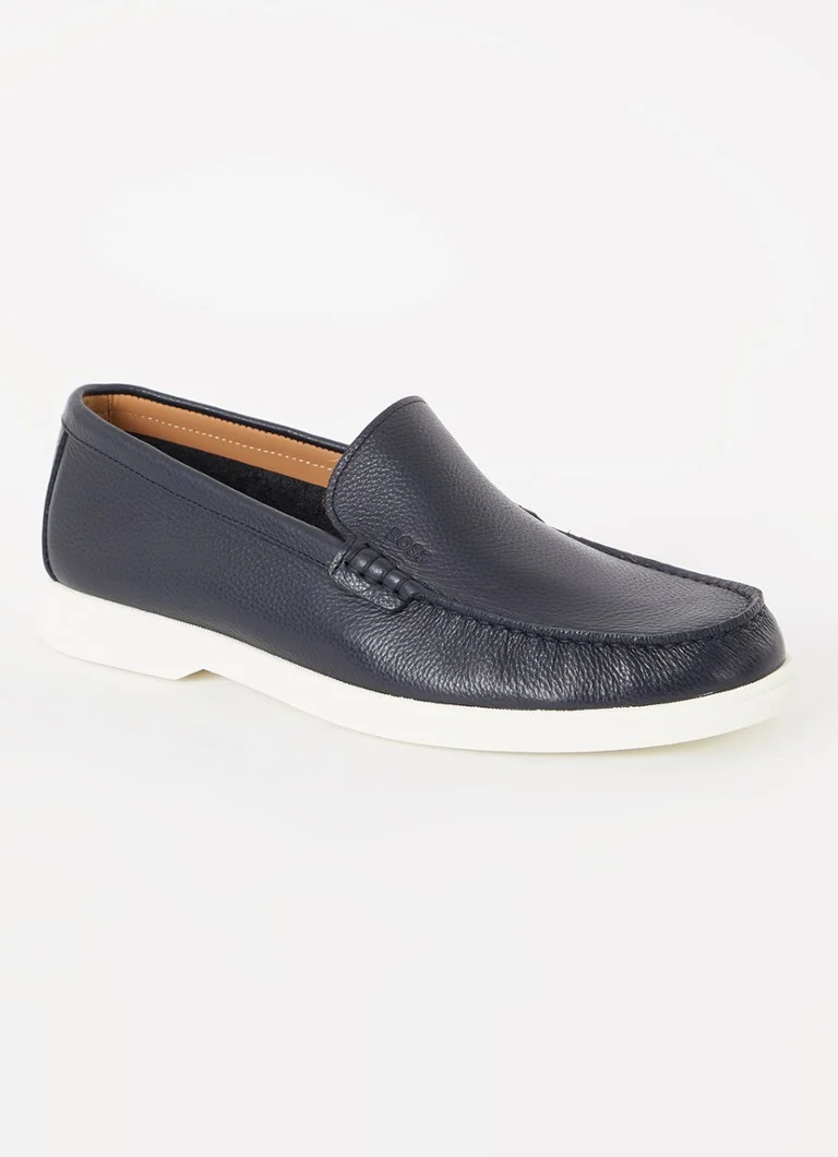 Mocasini din piele HUGO BOSS Siena