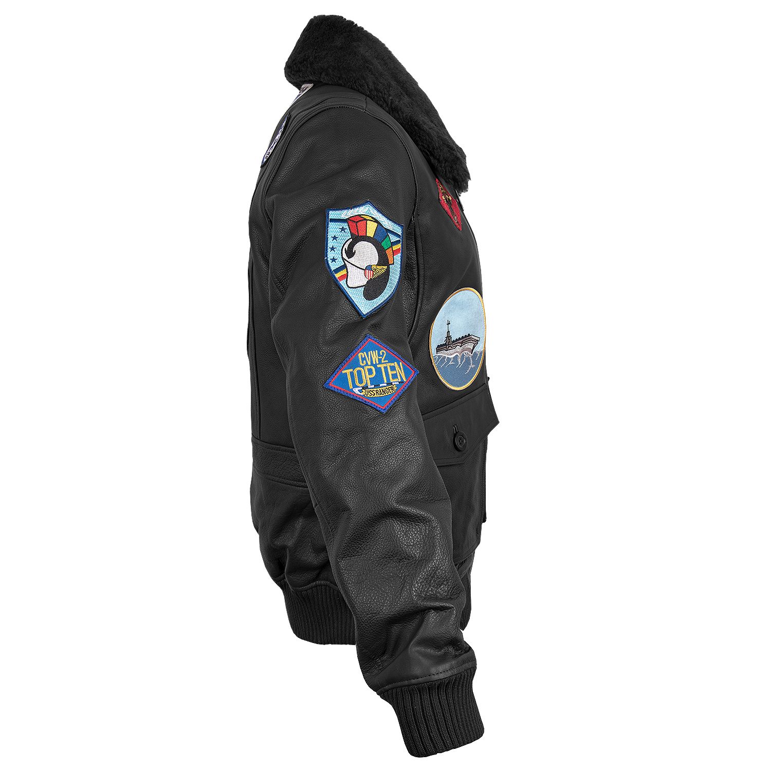 Leder Fliegerjacke 20201007