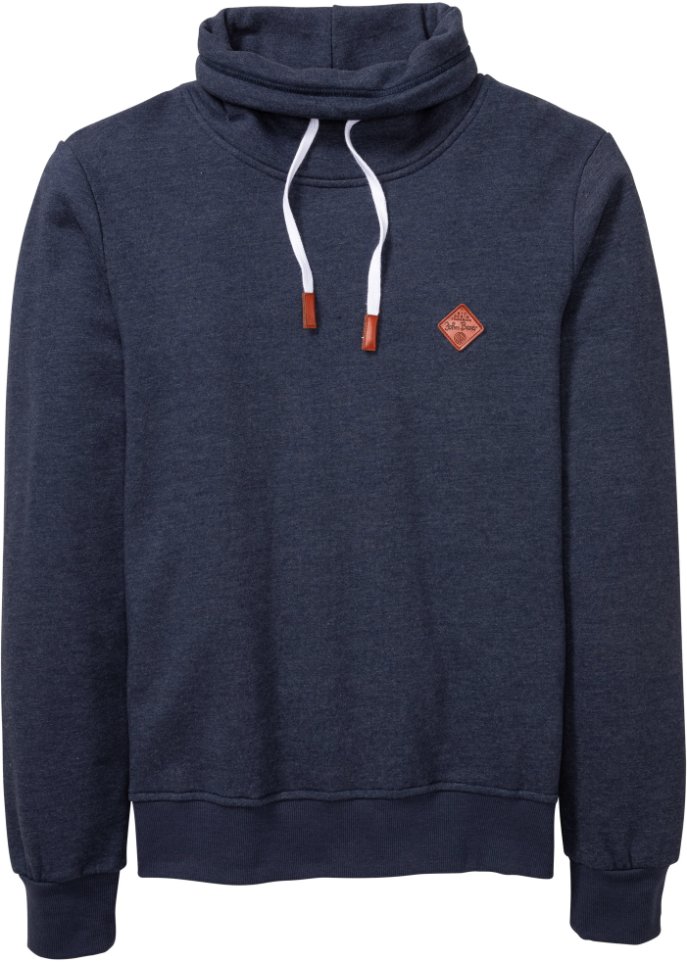 Sweatshirt mit Schlauchkragen