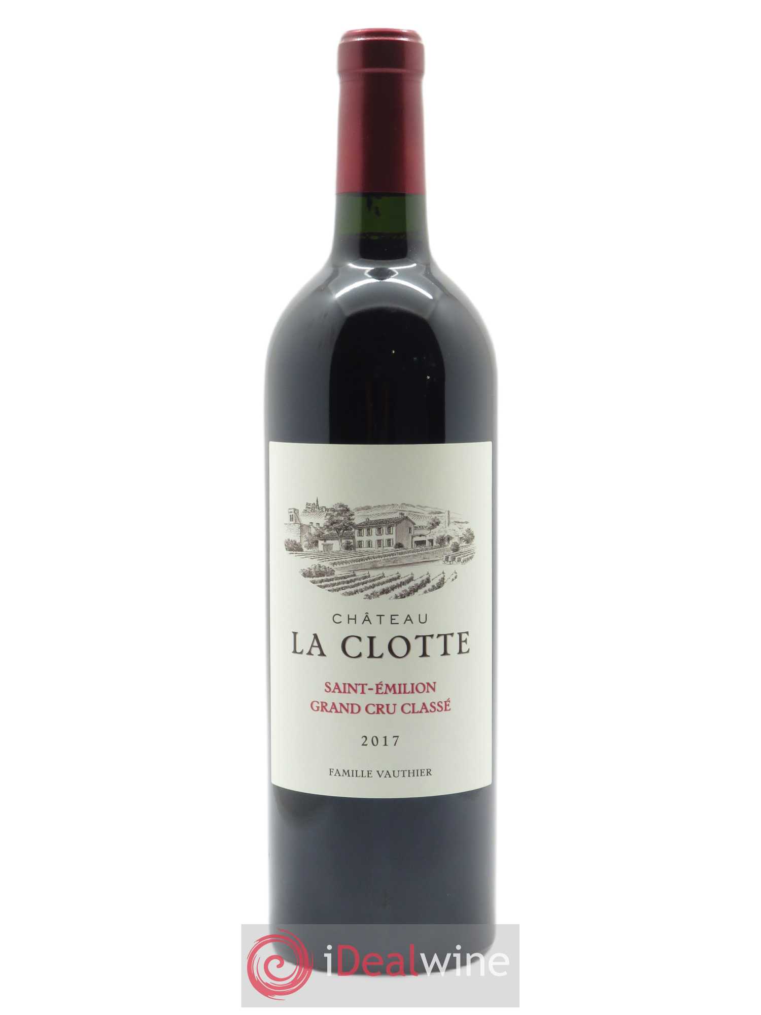 Château la Clotte (CBO à partir de 12 bts) 2017 - Lot de 1 Bouteille