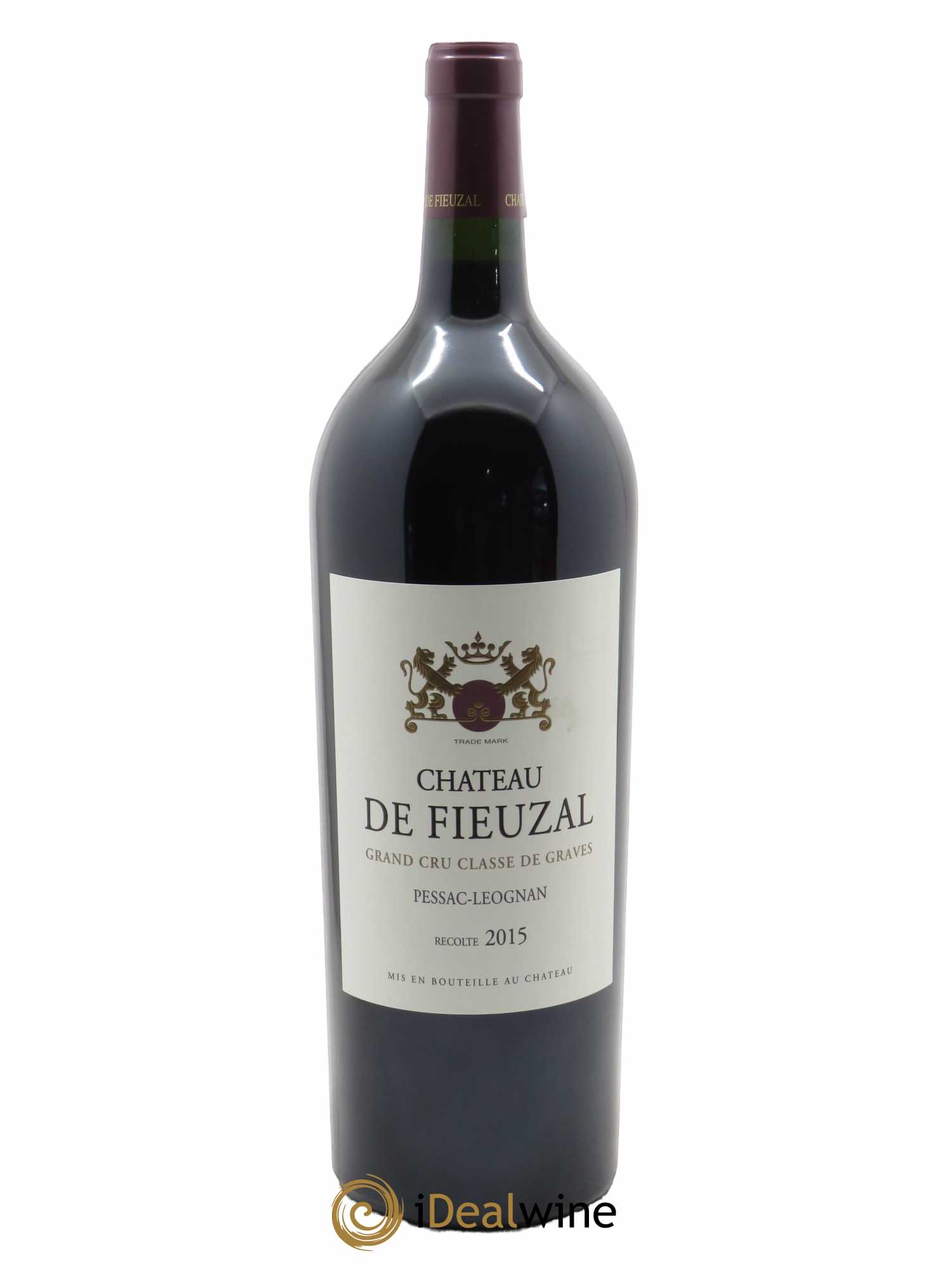 Château de Fieuzal Cru Classé de Graves (CBO à partir de 6 bts) 2015 - Lot de 1 Magnum