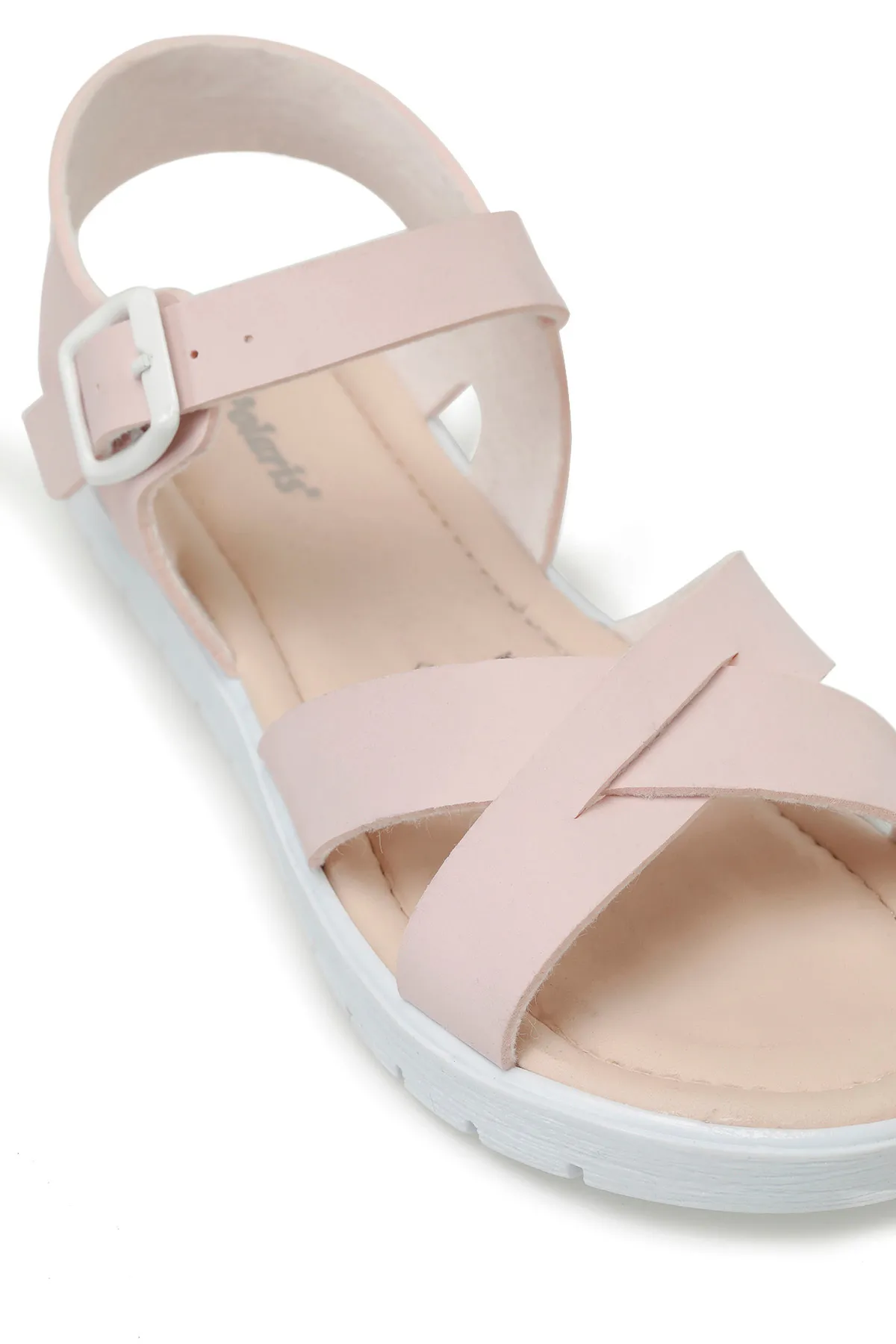 Polaris  KLAS.F4FX Mädchen Sandalen, Puder