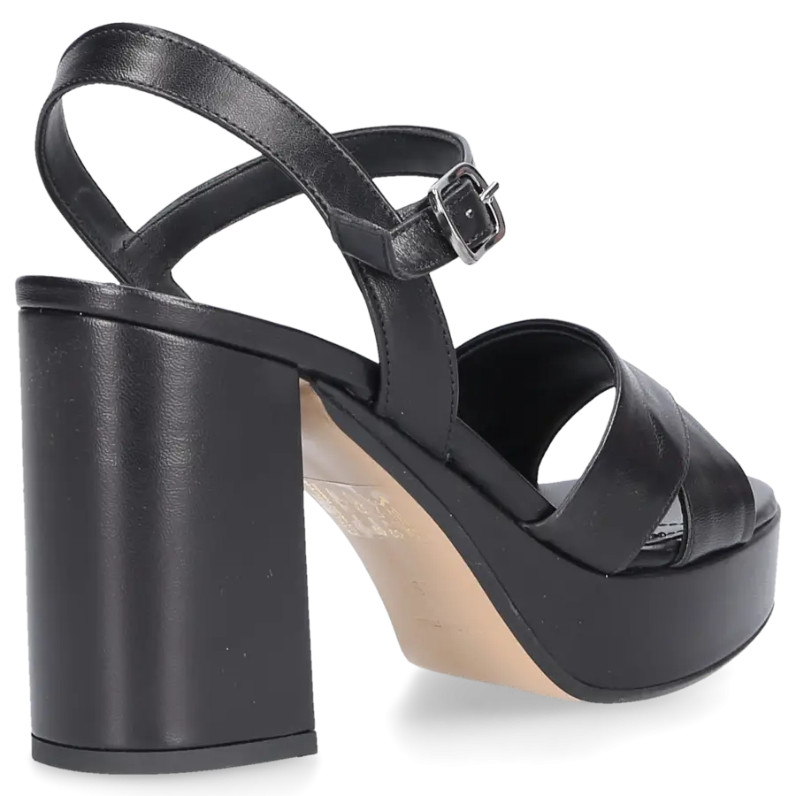 Sgamo - Sandalen 570 Kalbsleder - schwarz