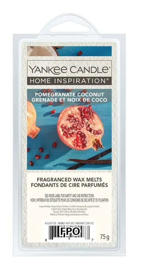 „Yankee Candle Home Inspiration“ granatų ir kokosų skonio vaško lydalas
