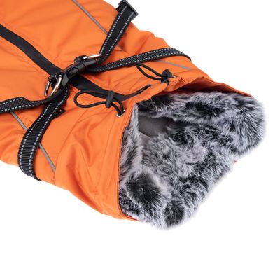 TIAKI Hundemantel mit Geschirr Arkon, orange