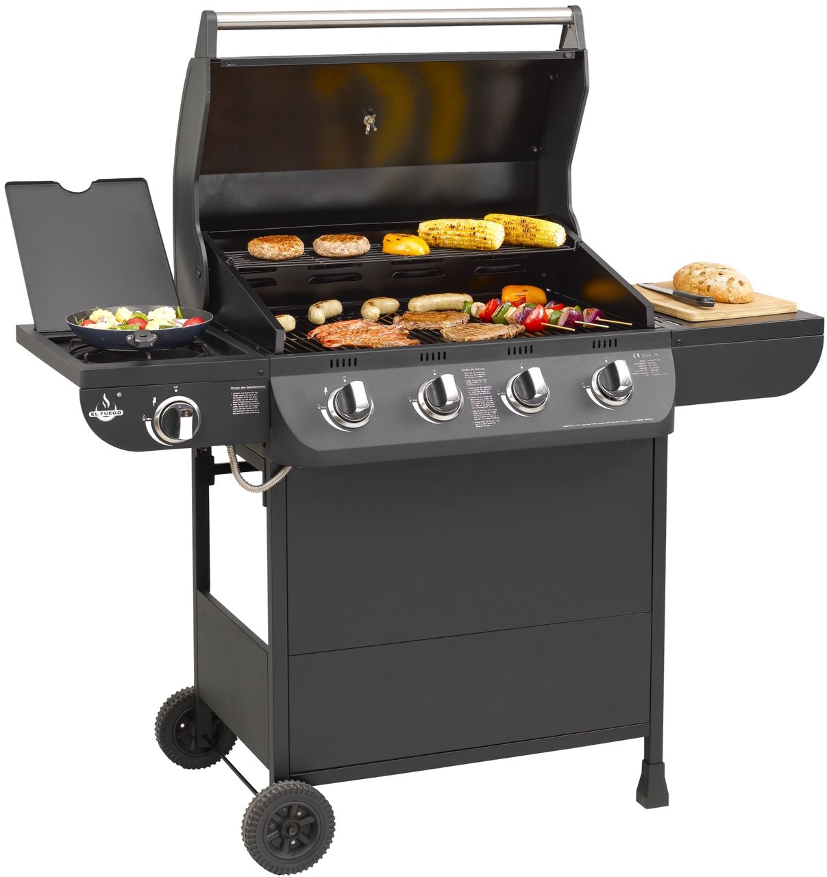 El Fuego Gasgrill Columbus 4  1
