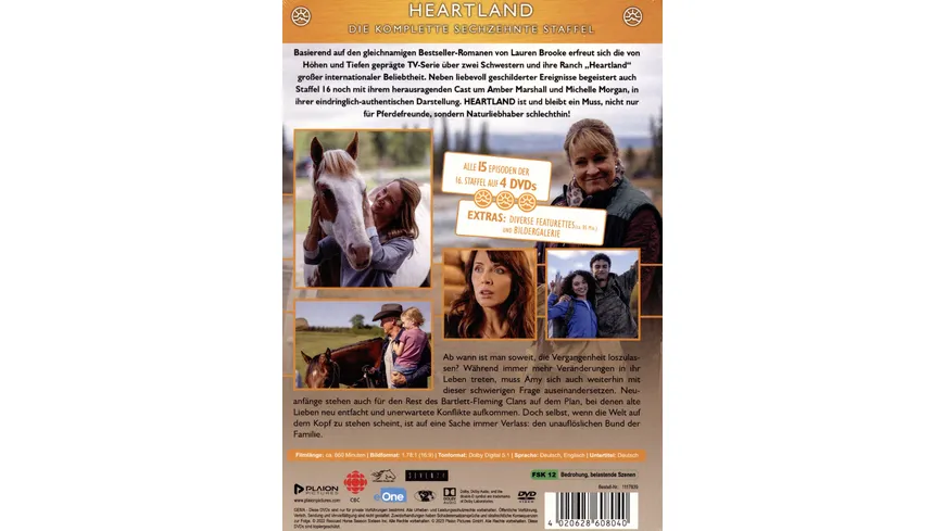 Heartland - Paradies für Pferde - Staffel 16  [4 DVDs]