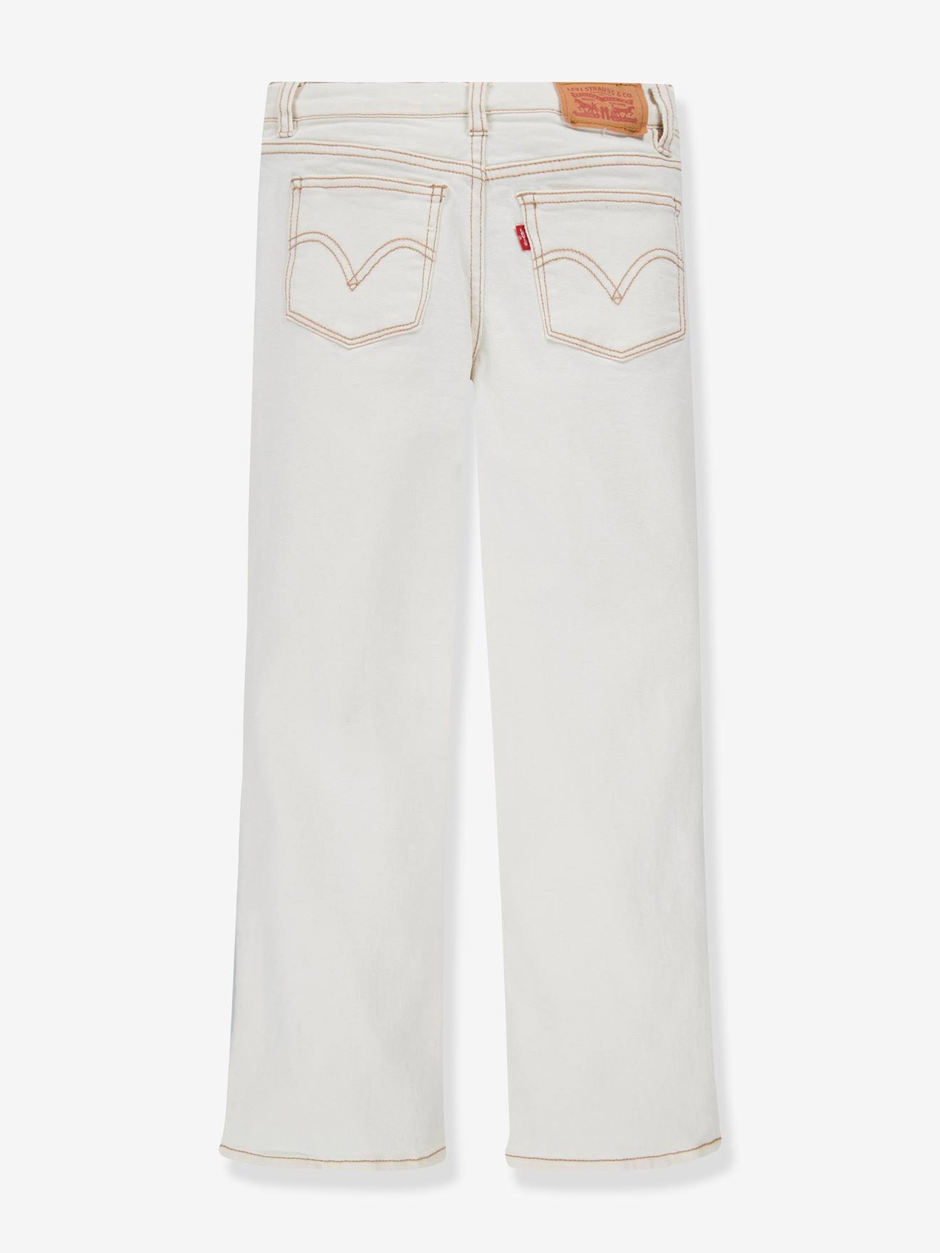 Levis Weite Mädchen Jeans Levi's mit Bio-Baumwolle - wollweiß