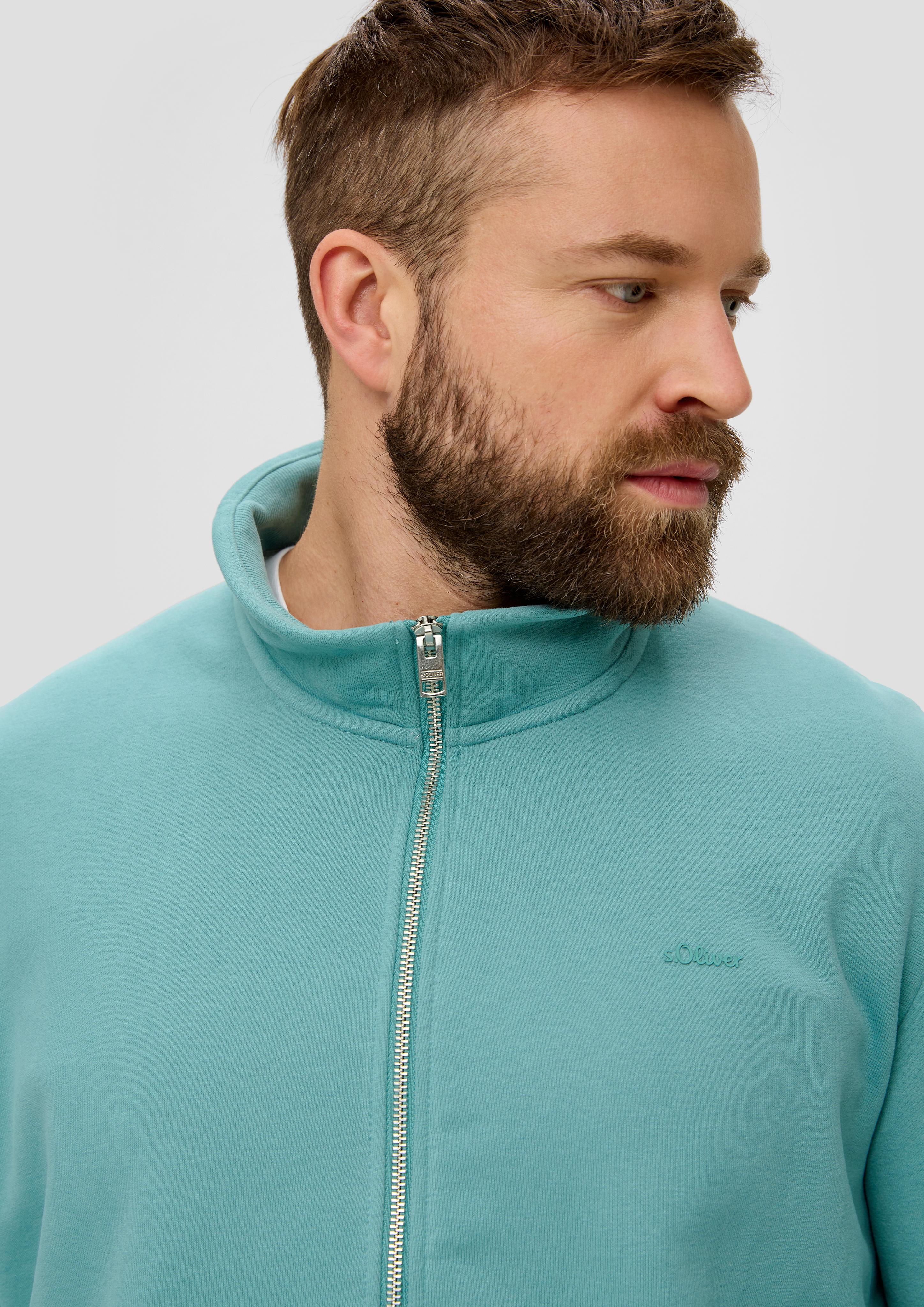 Sweatshirtjacke mit Reißverschluss  2143404-6557