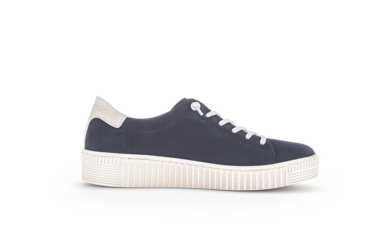 GABOR Freizeit Schnürer blau Gabor Fashion Sneaker low 43.331.16 blau
