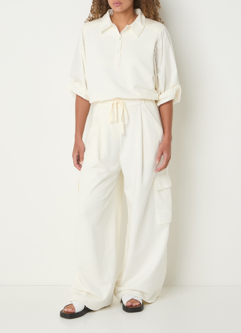 10DAYS Tunic in organic cotton blend with balloon sleeves