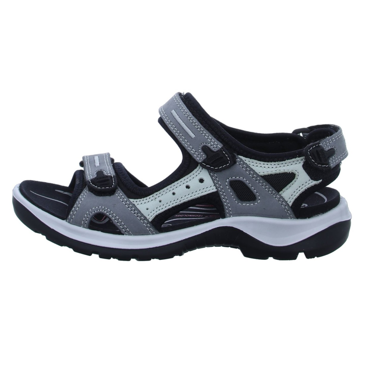ECCO Klassische Sandalen grau Offroad