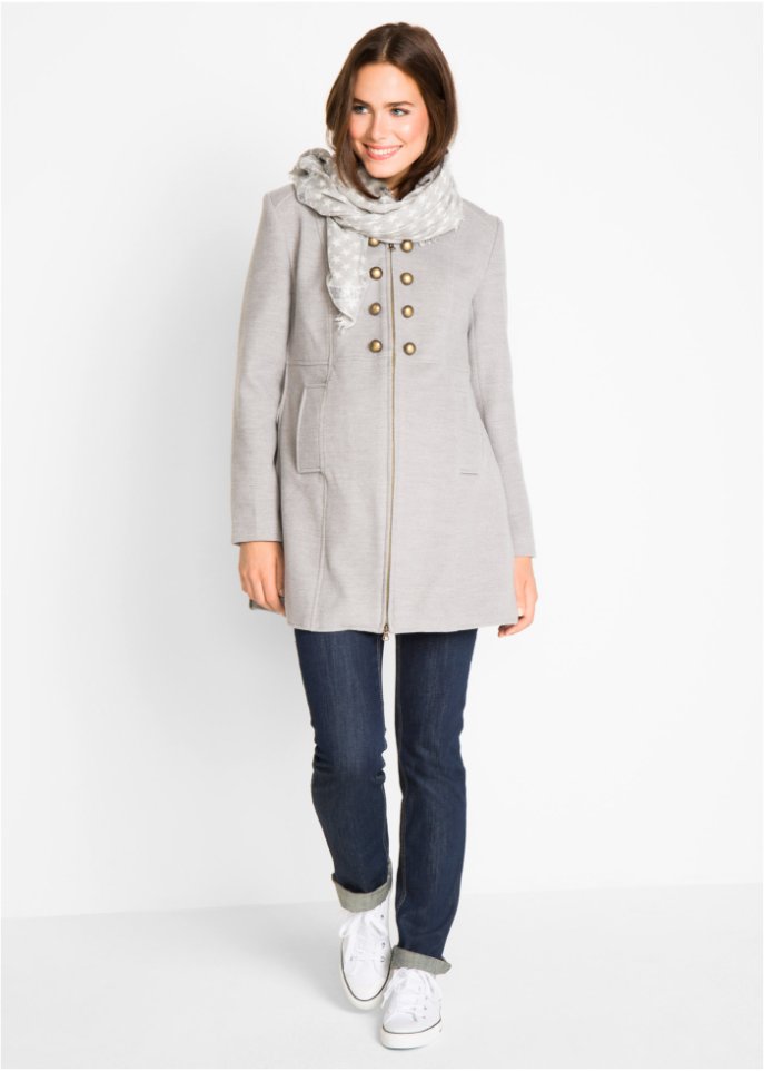 Tragejacke/ Long-Umstandsjacke