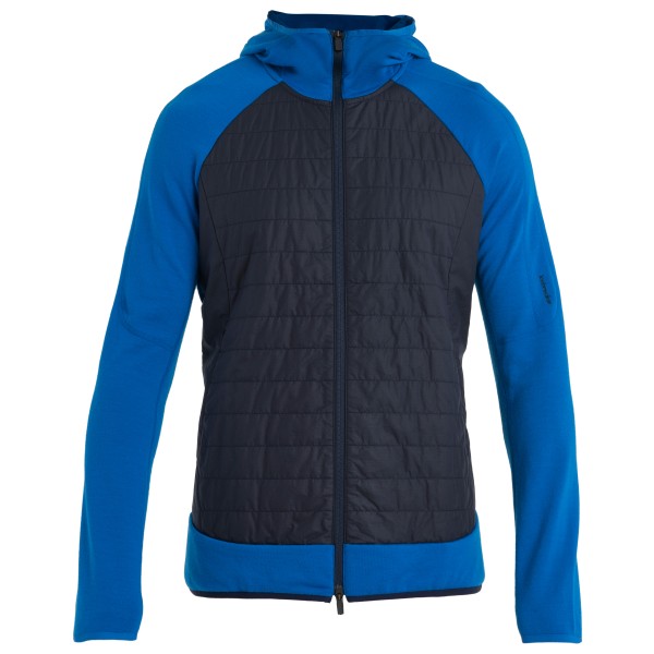 Icebreaker - Quantum Hybrid L/S Zip Hoodie - Merinojacke