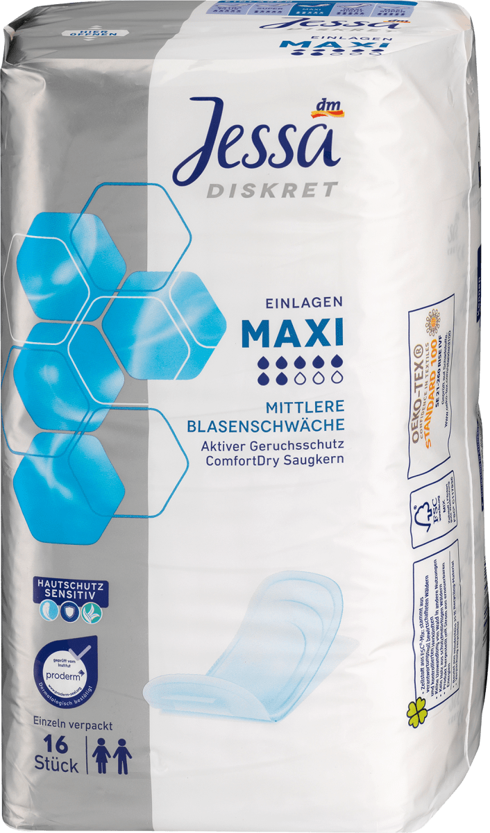 Einlagen Inkontinenz Maxi, 16 St