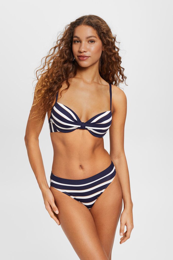 Bikini-Minislip im Streifenlook