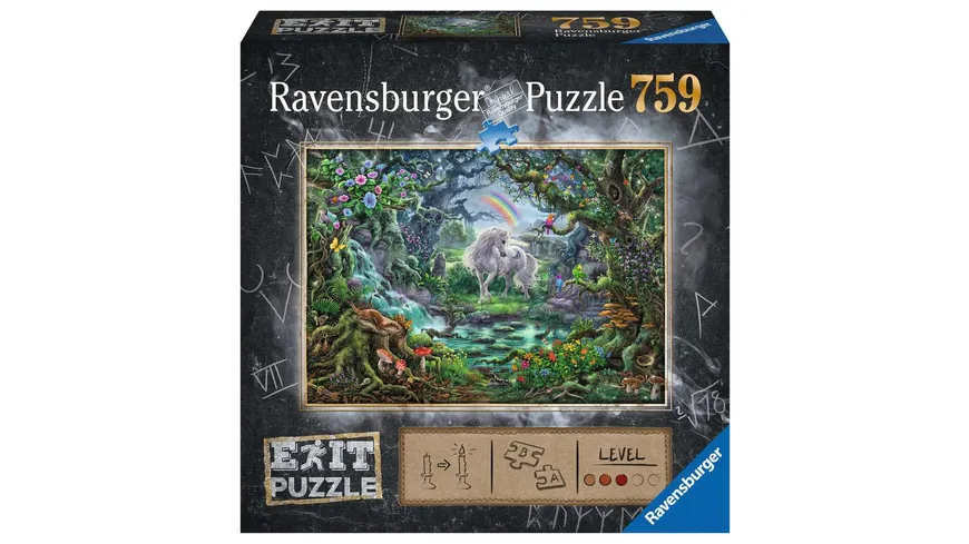 Ravensburger Puzzle - EXIT Einhorn - 759 Teile