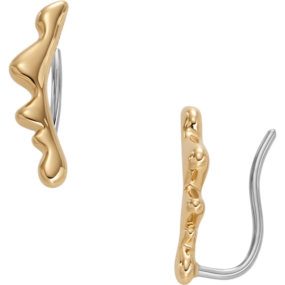 Skagen Boucles d'oreilles à fermoir à poussette Acier inoxydable Boucles d'oreilles