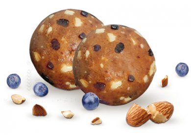 OVERSTIMS Energy Balls Bio - Myrtille amande