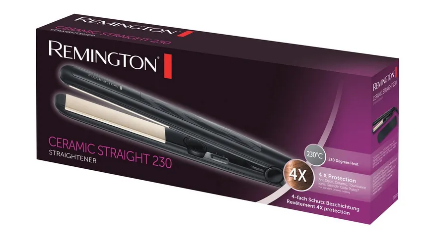 REMINGTON Haarglätter Ceramic Straight S3500