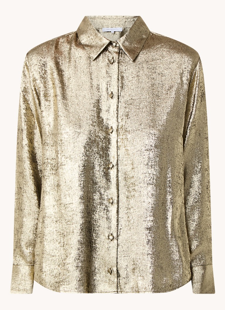 Gerard Darel  Bruna blouse met metallic finish